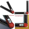 200mm 2 In 1 Digital Angle Ruler Instrument Inclinometer Goniometer Protractor