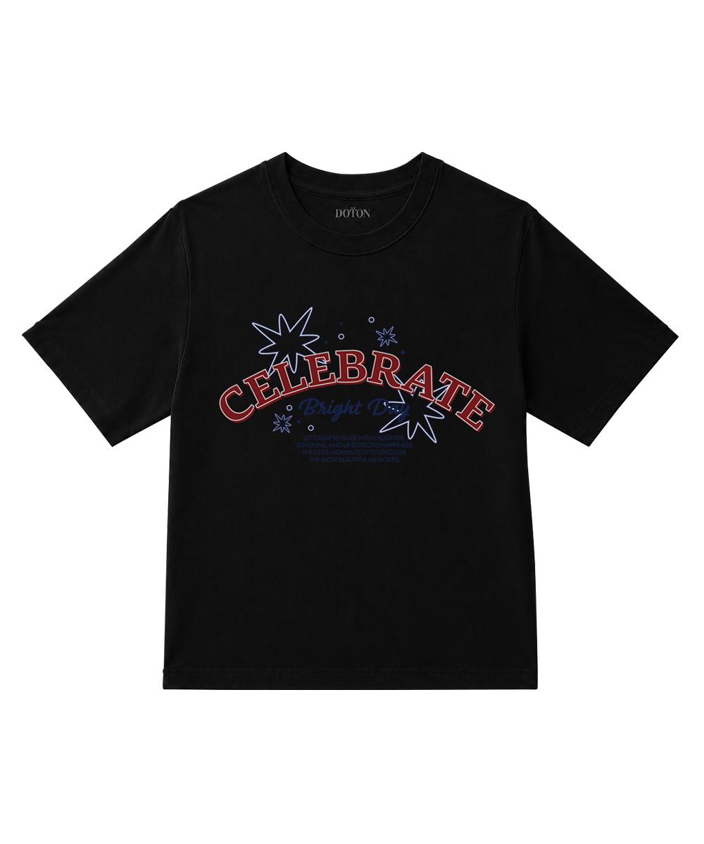 Doton Bright Day T-Shirts (Black) Black/S