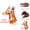 Realistic Animal Dinosaur Hand Puppet For Kids Soft Plastic Educational Toy