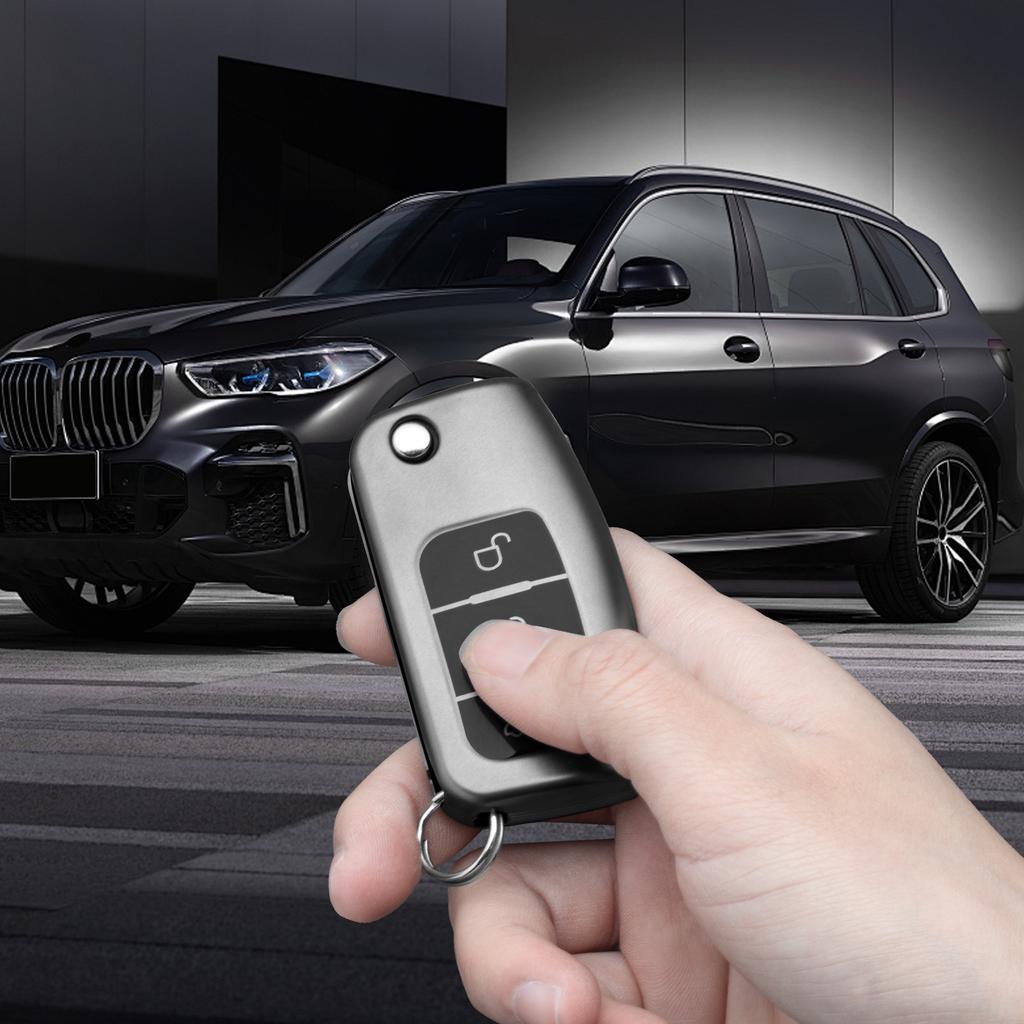 Car Key Case Cover For Ford Focus 2 Mk2 Fiesta Mondeo Galaxy Ecosport Kuga Escape Falcon B-Max C-Max Keychain Accessories
