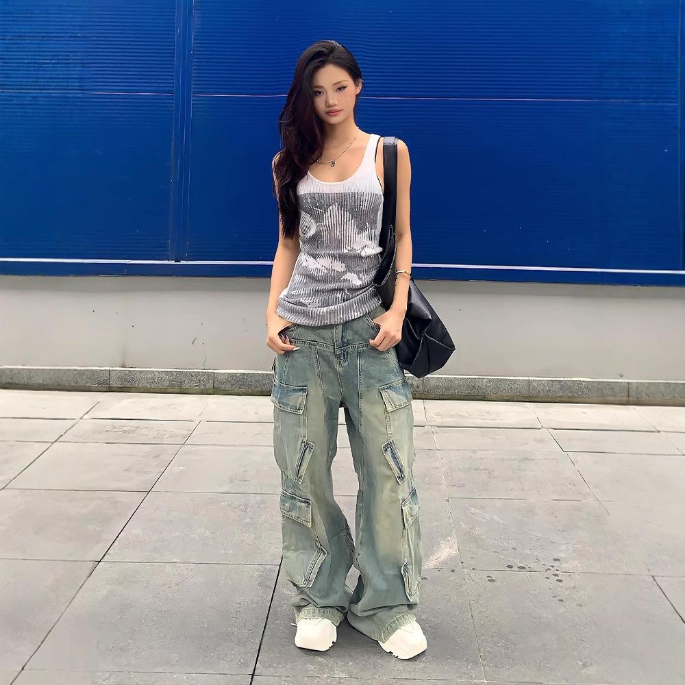 High-End White Slimming Tank Top for Women - Summer Sleeveless T-Shirt