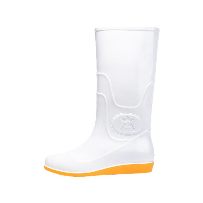 Sailfanlu White Flat Aquaculture Rain Shoes белый