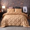 Black Duvet Cover Set Pinch Pleat 2/3pcs King Size Polyester Bedclothes Bedding Sets Luxury Home Hotel Use(no Filling No Sheet)