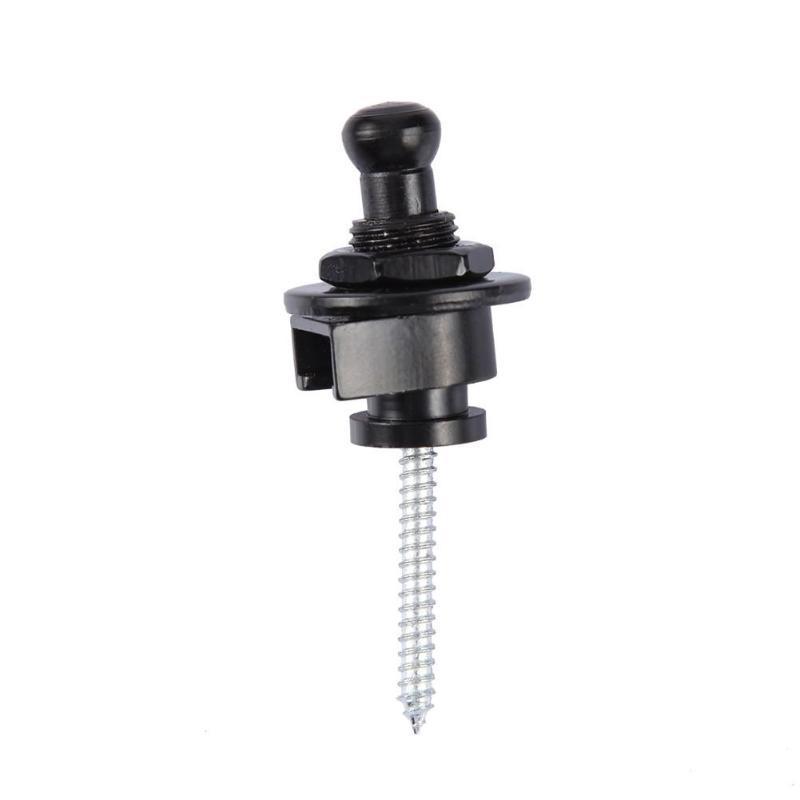 Non-Slip Metal Guitar Strap Lock Button - Anti-Drop Alloy Peg for Electric Guitar Strap