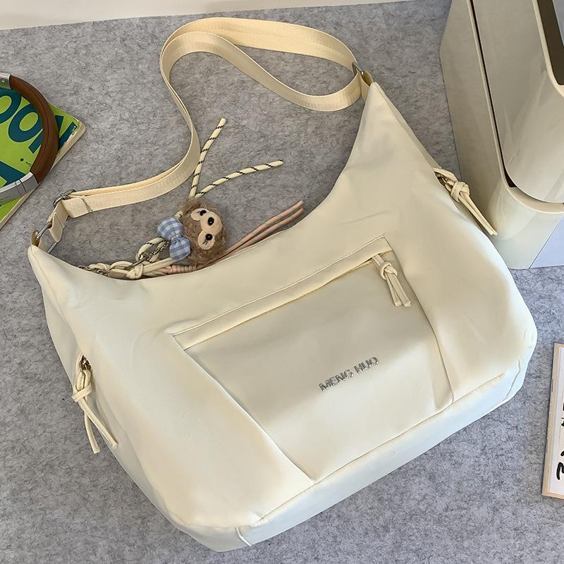 Summer Women's Bags for Women's New Canvas Bags for Commuting To Work  One Shoulder Crossbody Bag