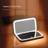 Folding LED Lighted Portable Makeup Mirror