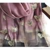 Luxury Brand Women Scarf Fashion Print Silk Scarves Summer Shawls and Wraps Soft Pashmina Lady Bandana Foulard Hijabs