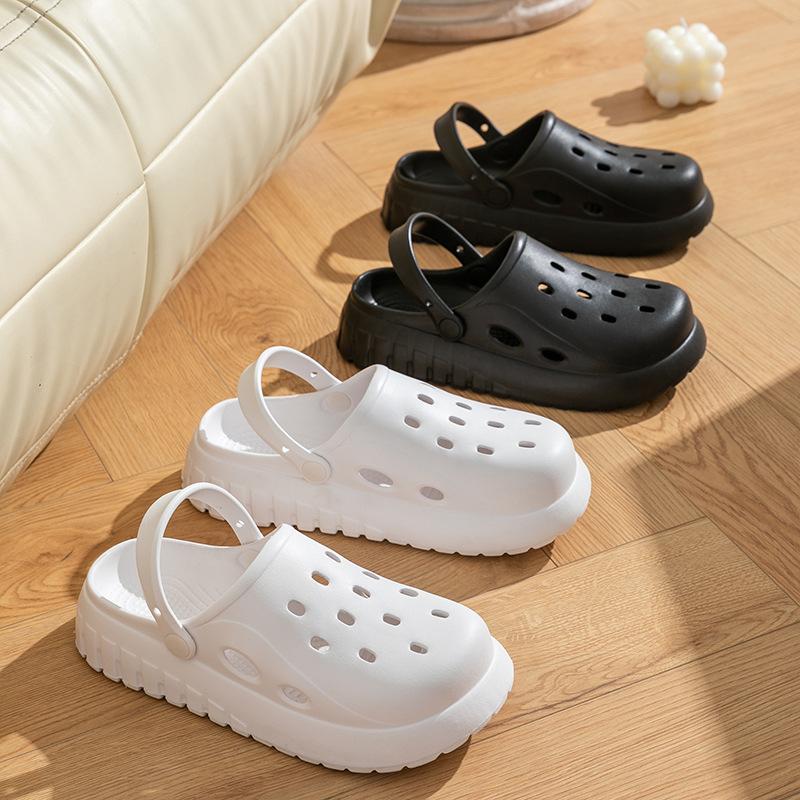Unisex Garden Sandals Light EVA Cave Shoes for Women and Men Clogs Lovers Home Garden Outdoor Male Beach Flat Slippers
