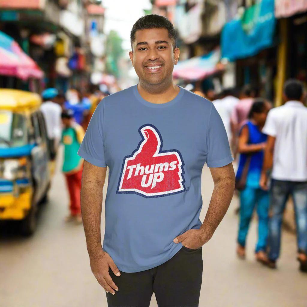 Thumbs Up Cola T-Shirt and kids tshirt: Fun Graphic Soda Tee