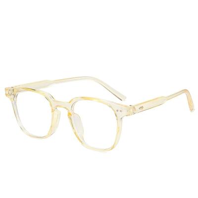 Transparente Computer Brille Rahmen Frauen Männer Anti Blau Licht Runde Brillen Blockieren Gläser Optische Spektakel Brillen
