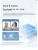 Invisible In-Ear Wireless Hearing Aids with Noise Reduction and Magnetic Charging for Young and Elderly