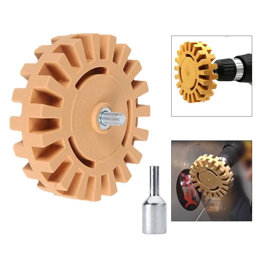 Rubber Material Eraser Wheel Built To Last Through Many Removal Projects