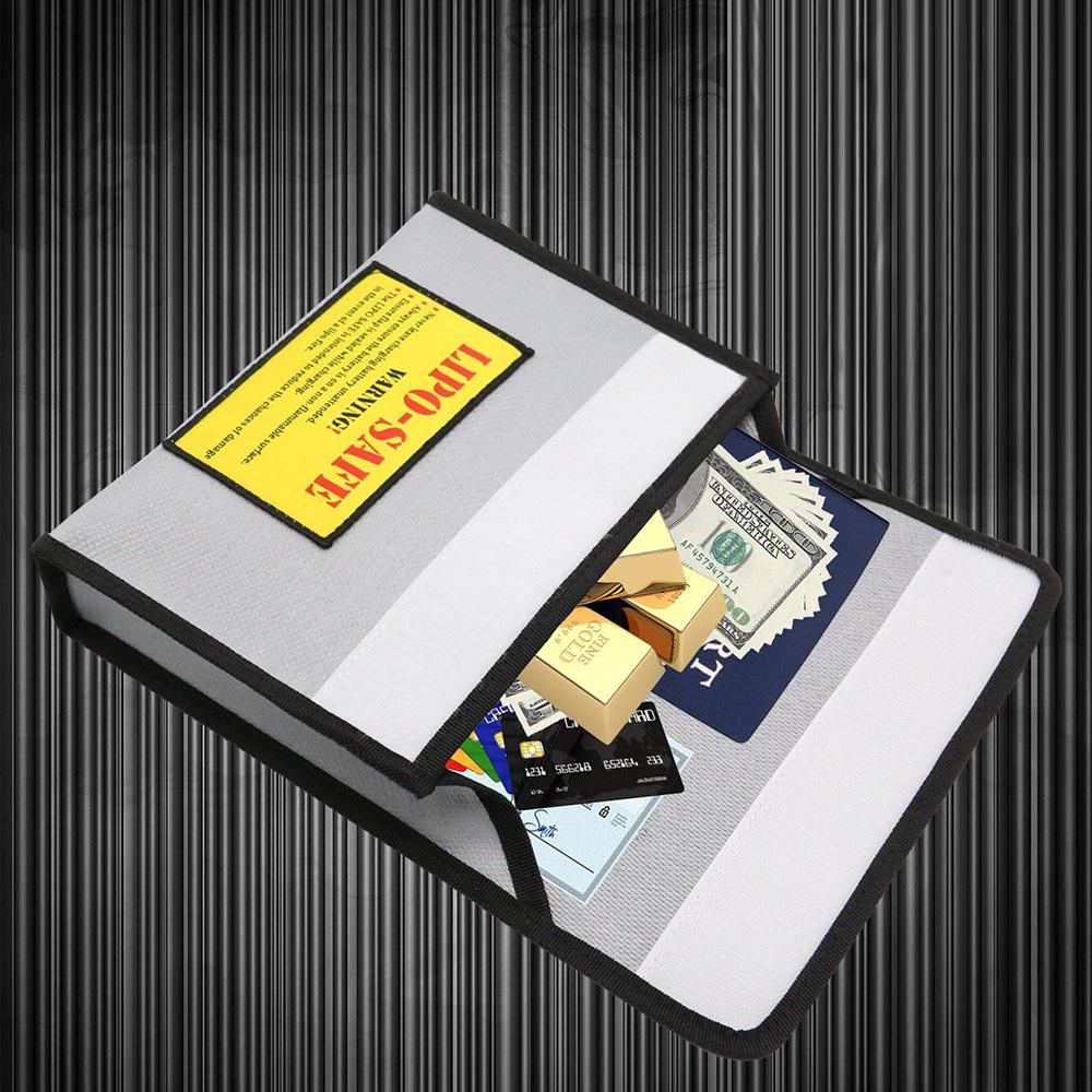 Feuerfeste, explosionssichere Sicherheitsaufbewahrungstasche für LiPo-Akkus, schützende Ladetasche