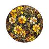Vintage Botanical Dragonfly  Bee Themed Metal Tin Sign HighDefinition Metal Tin Sign  D Flat Products Design with Enhanced D