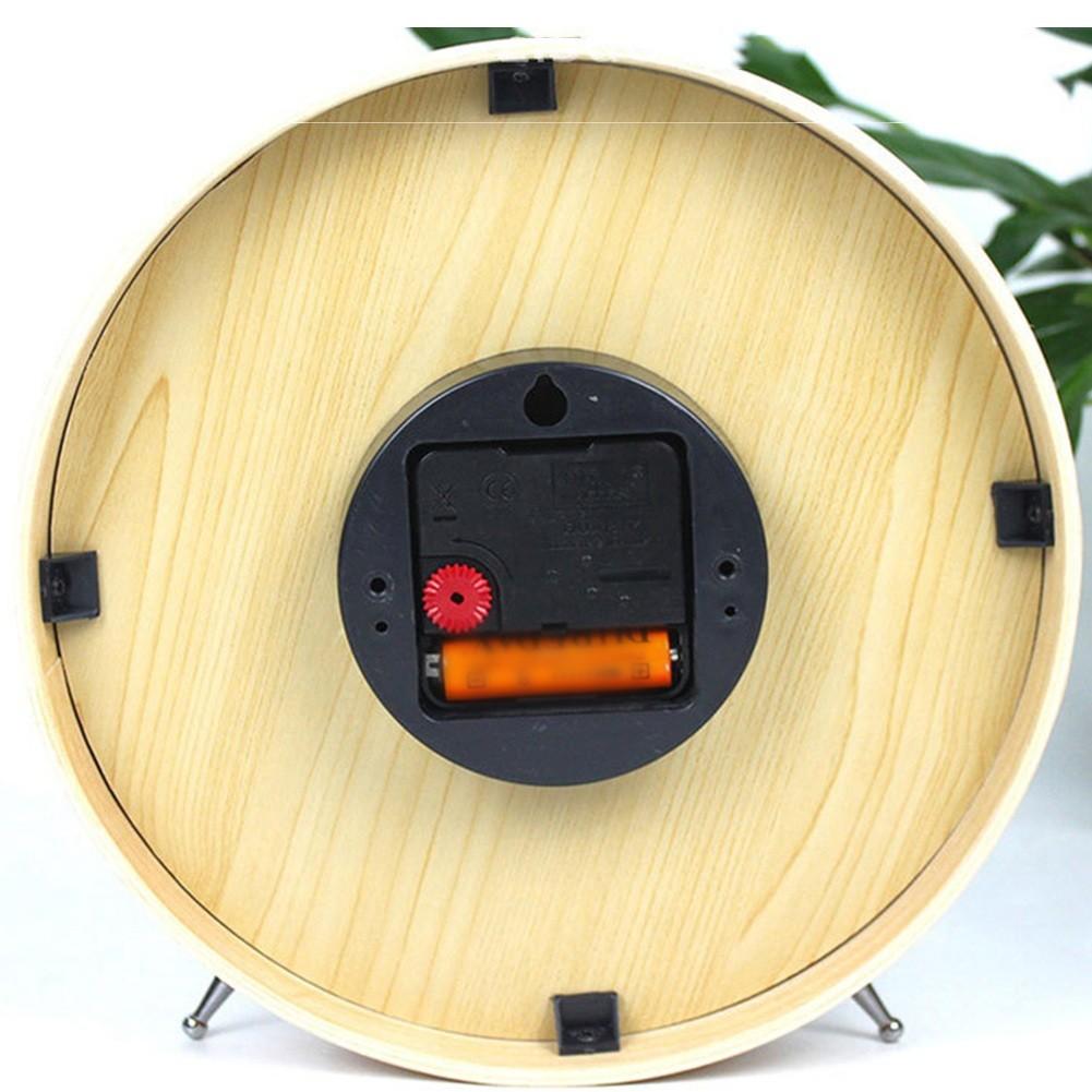 Kids Wall Clock Round Learning Clock Silent Non-Ticking Educational Home Decor