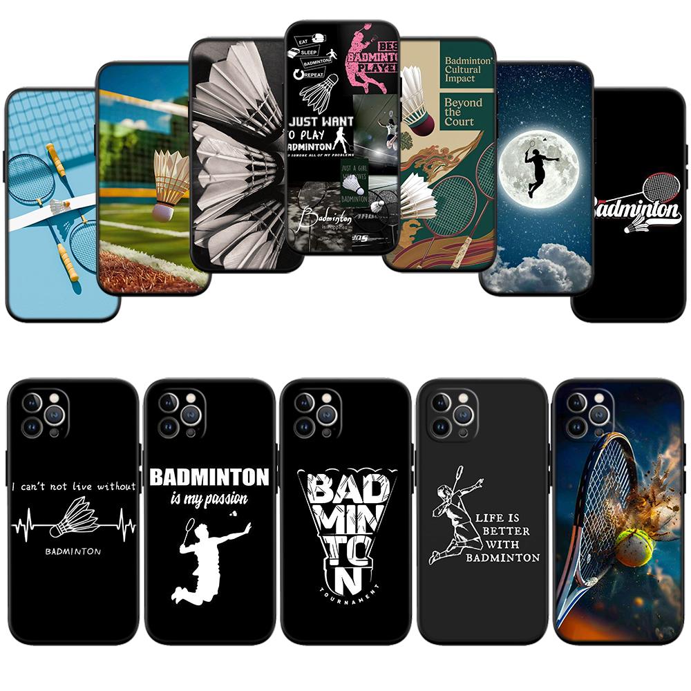 RA6 Badminton Sports Phone Case for Samsung Galaxy S20 S21 S22 Ultra FE + Plus A21S A22 A24 A25 A26 A30 A30S A31