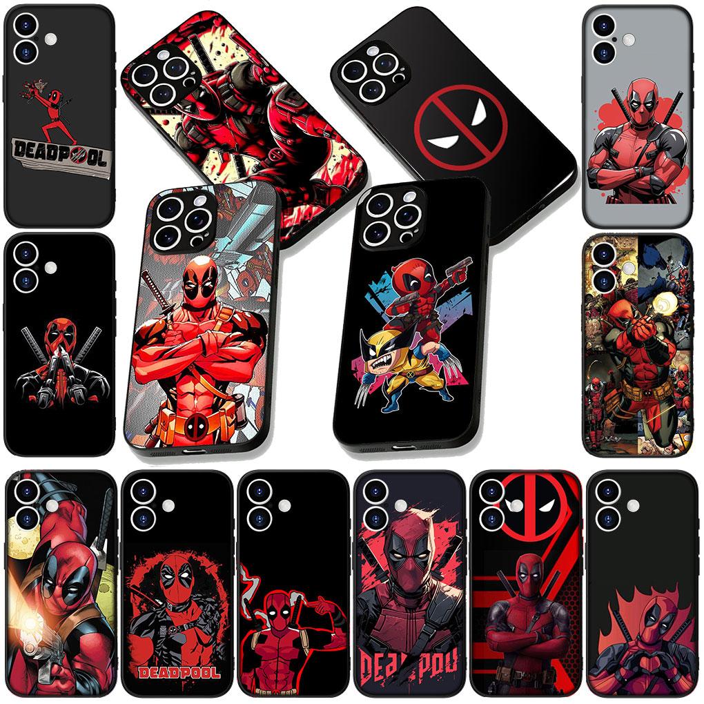Dead Pool Deadpool Marvel Casing Phone Cover for Xiaomi Poco C75 C65 C71 C85 X7 X6 X5 M6 M7 F7 F8 Ultra F6 Pro Soft Case