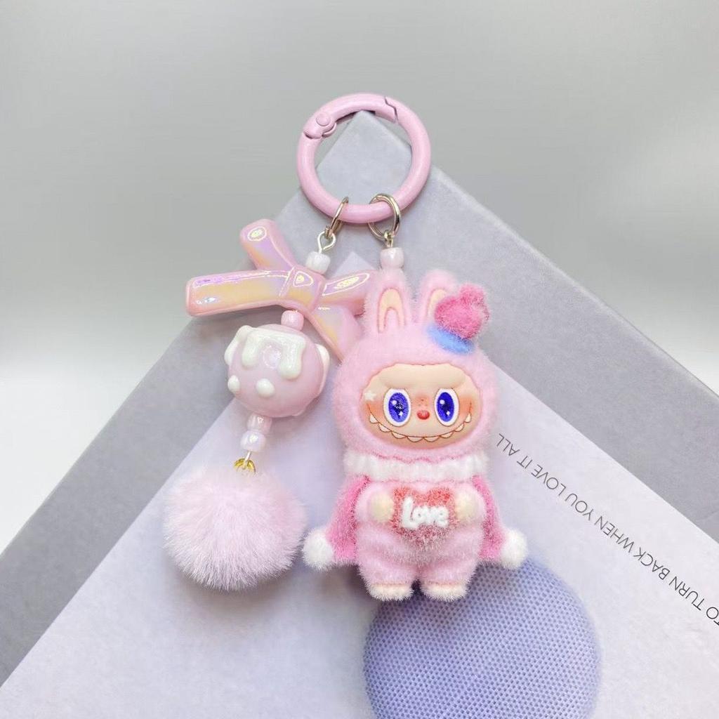 New Plush Cloak Pendant Bag Cute Cartoon Doll Pendant Keychain Gift