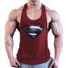 Hochwertiges Herren Bodybuilding Tank Top Muskel T-Shirt mit 3D Superman Design