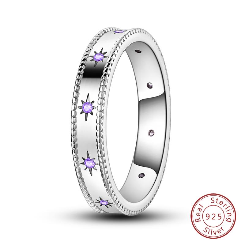 925 Silver Heart Shaped Infinite Minimalist Rings Hollow Celtic Knot Rings For Women Elegant Engagement Wedding Jewelry