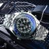 JARAGAR 212 Automatic Design Week Business Watch for Men Military Multifunction Sub-Dials Mechanical Watches Luxury Clock
