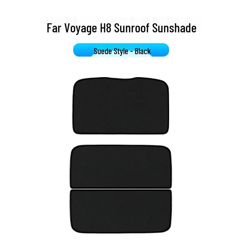 Far Voyage H8 Ice Crystal Sunshade: UV Protection and Heat Insulation for Cars