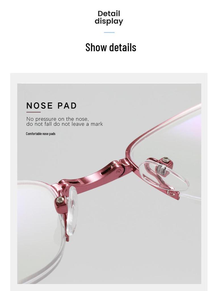 Portable Anti-Blue Light Folding Reading Glasses for Men & Women