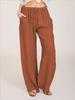 2025 Women's Plus Size Loose Cotton & Linen Casual Long Pants