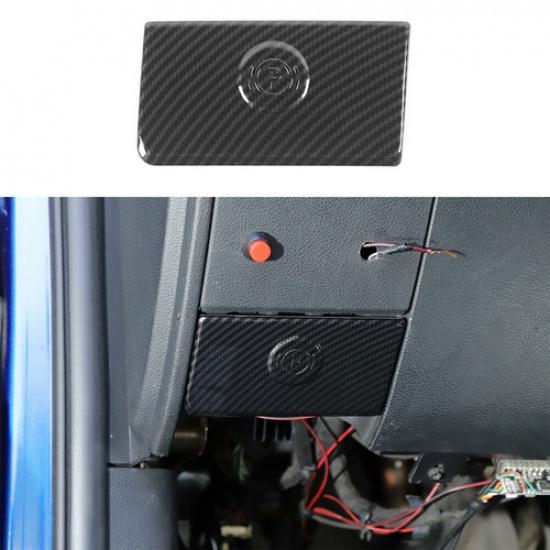 

Electronic Parking Handbrake Panel Trim for Dodge Ram 1500 2010-17 Carbon Fiber