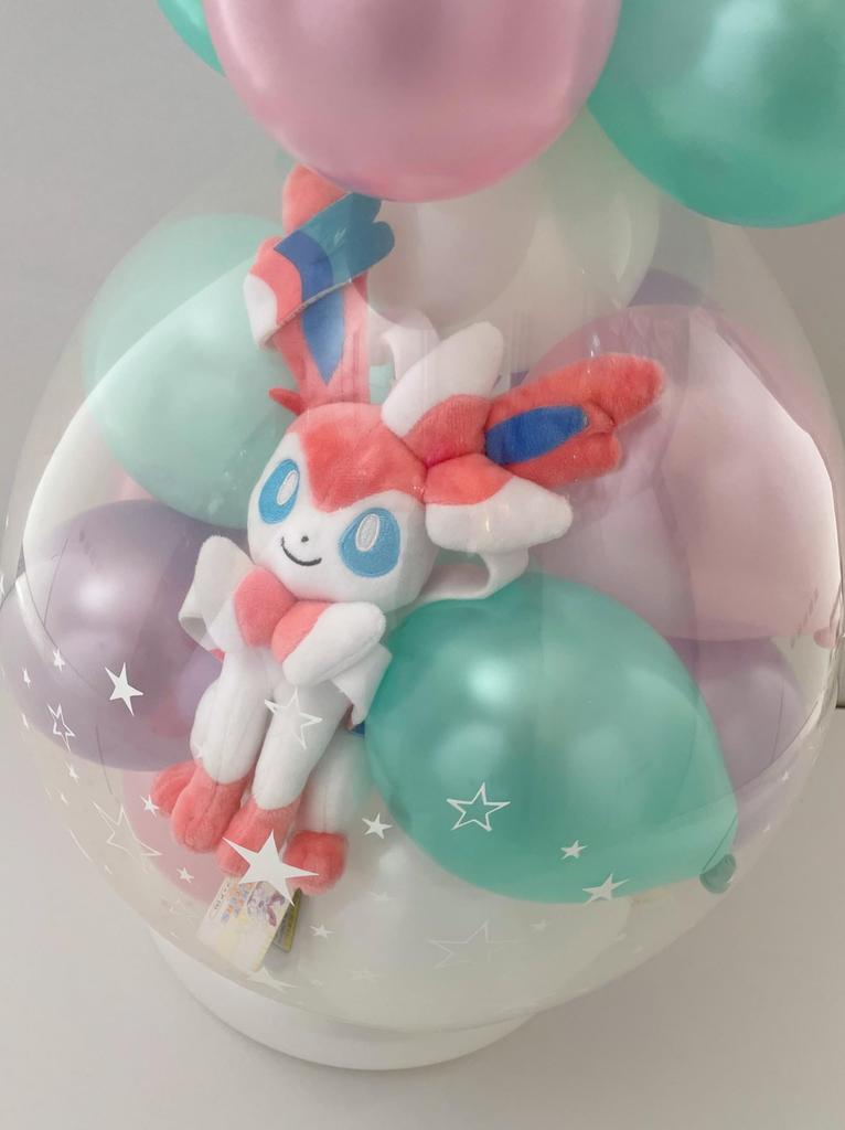 Evolutionary Eevee Balloon Wrapping Congrats Graduation Celebration Entrance Celebration Pass Celebration Coming of Age Ceremony Stuffed Toy Goods