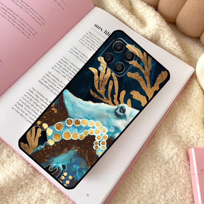 

Octopus Ocean Aesthetic Case For Samsung Galaxy M32 M52 M15 M11 M12 M13 M14 M06 M16 M36 M56 M31 M53 M35 M55 M34 M54 Samsung M35