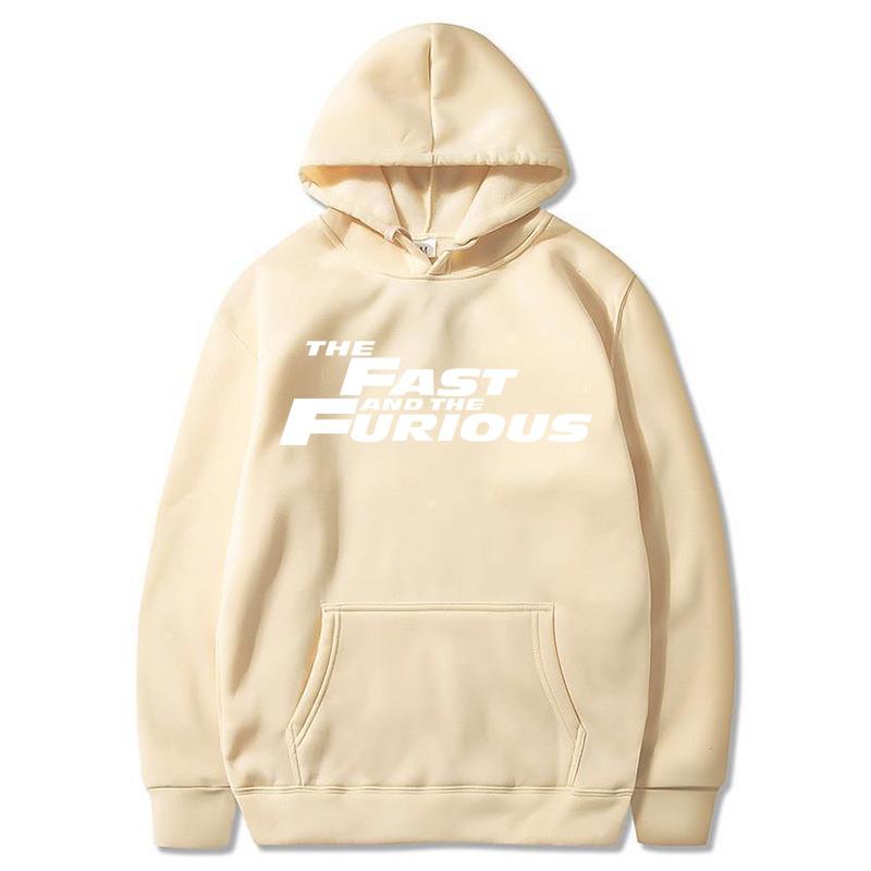 The Fast and The Furious Letter Graphic Women's Hoodie Sweatshirt Men Womnen Fashion Brand Design Pullover Women's Hoodies