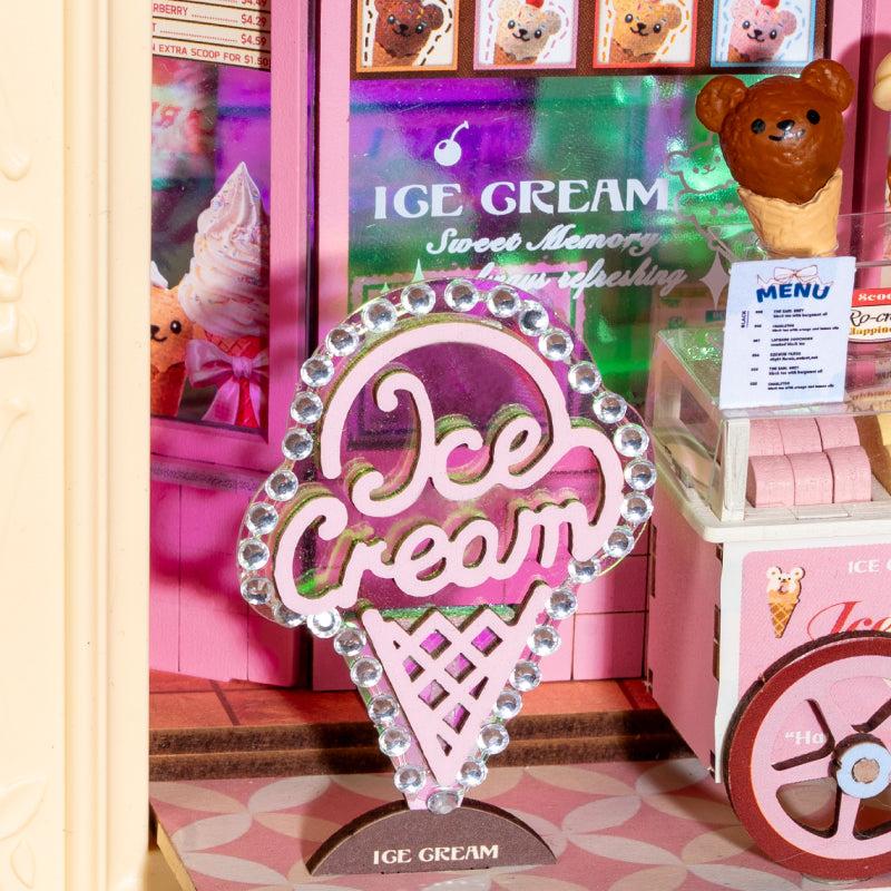 ROBOTIME Rolife 3D Puzzles Sweet Scoopery Ice Cream 3D Wooden Puzzle DP002