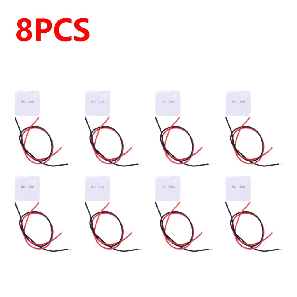 1-10PCS TEC1-12706 Heatsink Thermoelectric Cooler 12V 5.8A Peltier Elemente Module 40x40MM for Cooling for Power Generation