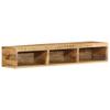 TV Wall Cabinet 100x30x19 Cm Rough Mango Wood