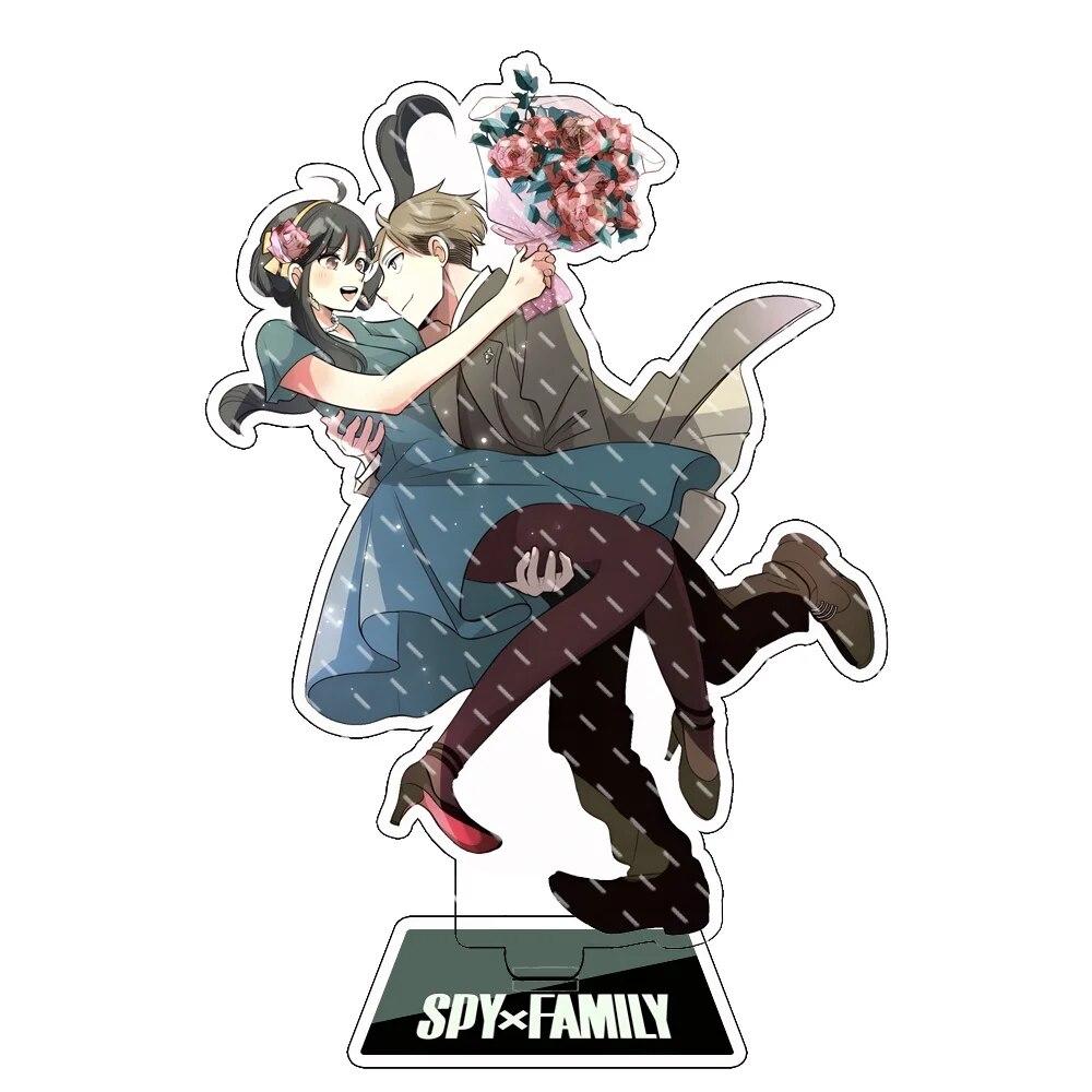 Anime Spy X Family Figure Cosplay Acrylic Stand Twilight Loid Forger Yor Forger Anya Forger Model Plate Collection Props Gifts