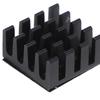 4Pcs Black Aluminum Heatsink Cooler Cooling Kit For Raspberry Pi 3/2 /Rpi B+