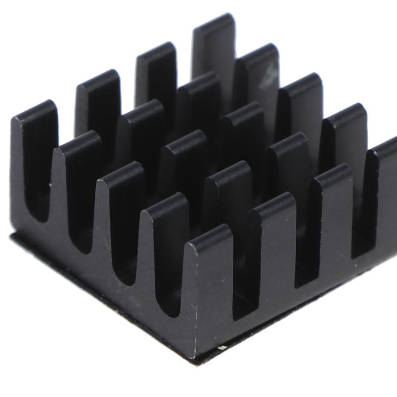 4Pcs Black Aluminum Heatsink Cooler Cooling Kit For Raspberry Pi 3/2 /Rpi B+