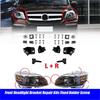 Car Front Headlight Bracket Repair Kits RS Mount For GLS GL ML-Class W166 350 400 11-15