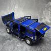 Car diecast model 1/18 Hummer H2 car model static display holiday gift collection