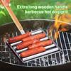 Leeseph Stainless Steel Hotdog Grill Roller, Sausage Roller Rack Barbecue Tools, Gathering Party Barbecue Camping Accessories