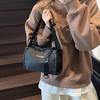 Korean Version of Casual Style Small Bag Women's Bag 2025 New Simple Nylon Cloth Small Square Bag Versatile Shoulder Messenger Bag
