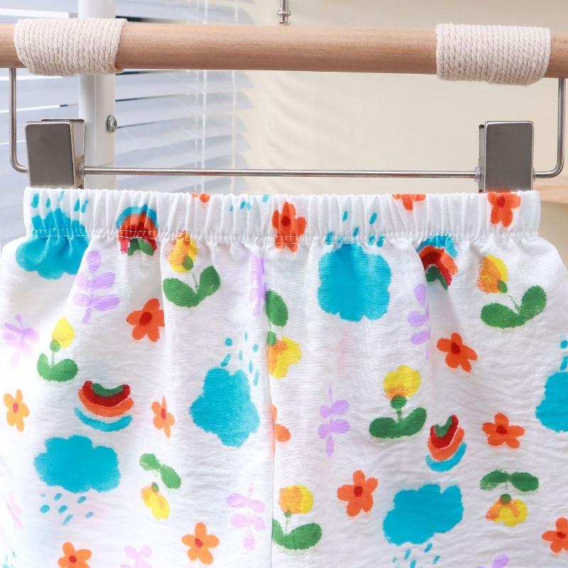 2Pcs/Set Summer Kids Set Clothes For Girls Cartoon Short Sleeve T-shirt Tops+Short Pants New Children's Clothing Baby Boys Set