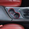 Red Front Gear Cup Holder Frame Trim Cover For Dodge Challenger 15+ Accessories