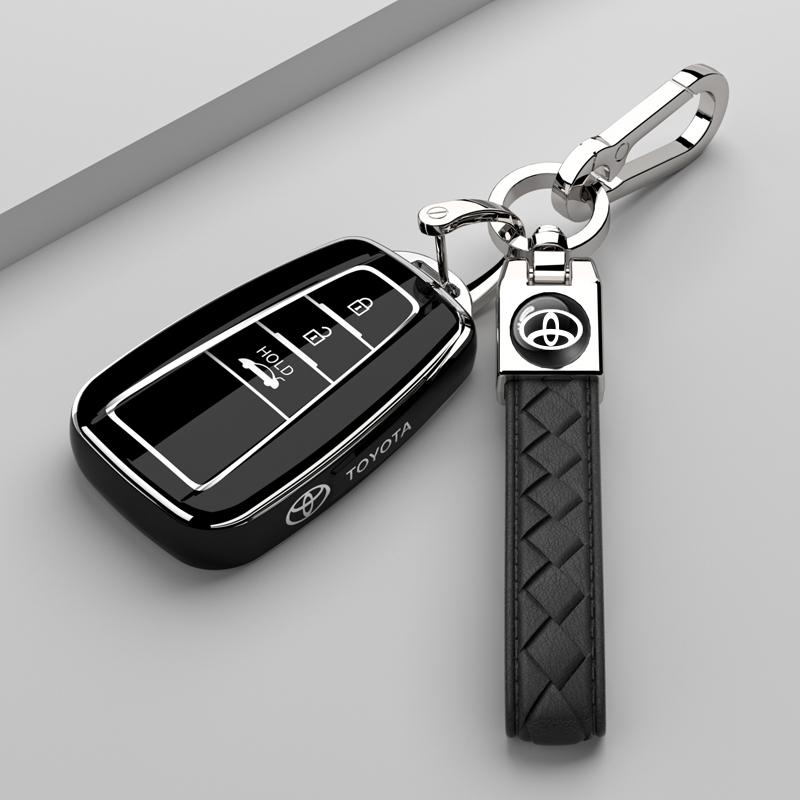 Fashion TPU Car Remote Key Case Cover Shell Fob For Toyota Corolla Prius VCBFDH5 Camry CHR C-HR RAV4 Altis Land Cruiser Prado Keyless