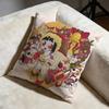 Hot TThe Amazing Digital Circusable Cushion Cover Soft Decorative Pillow Case Suitable for Bedroom Sofa Car Travel Use