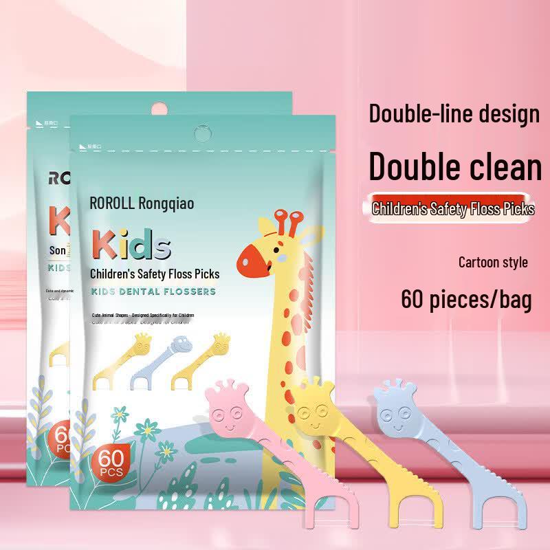 Rongqiao Kids Dental Floss Picks