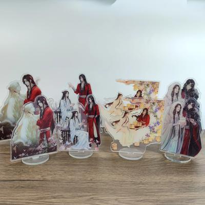 Požehnání akrylového stojanu úředníka Anime Heaven Akce Tian Guan Ci Fu Xie Lian Hua Cheng Stolní dekorace Modelový talíř