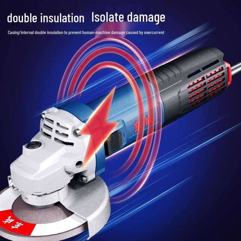 Dongcheng 1100W 125mm Corded Angle Grinder CN Plug (adapter Included)