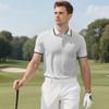 European and American Men's Summer Loose Lapel Short-sleeved T-shirt Casual Clothing